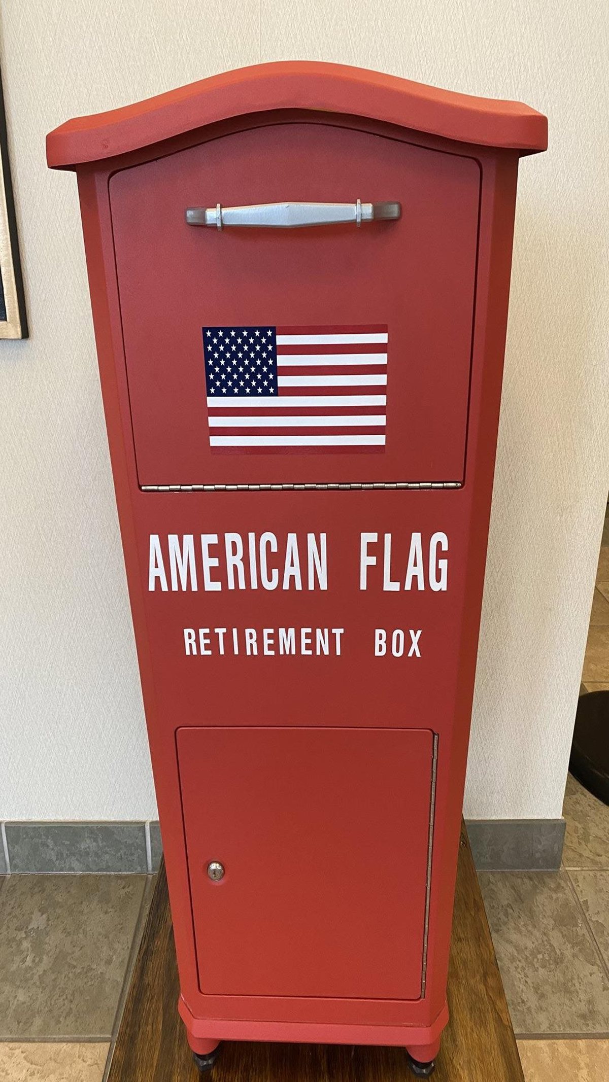 Flag Drop Box