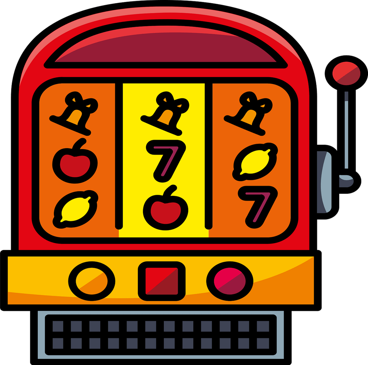 Slot Machine Clipart Lg